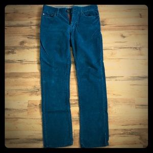 Mossimo Dark Teal 29x30 Corduroy Pants